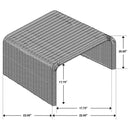 Cahya - Rattan Coffee And End Table Set