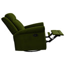 360 Degrees Swivel Recliner Manual Rocking Recliner Home With Adjustable Backrest