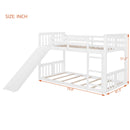 Bunk Bed With Convertible Ladder And Slide