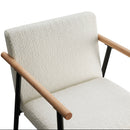 Modern Dining Chair With Iron Frame (Set of 2)