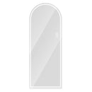 Arch Design LED Full Length Mirror, Dimmable, High Definition, Explosion Proof, 65" X 21" - Silver