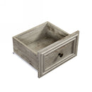 Farmhouse Vintage 7 Drawers Dresser With Natural Texture