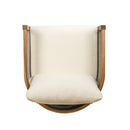 Porto - Outdoor Club Chair - Teak / Beige