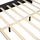 Upholstered Bed With Slats Support, No Box Spring Needed