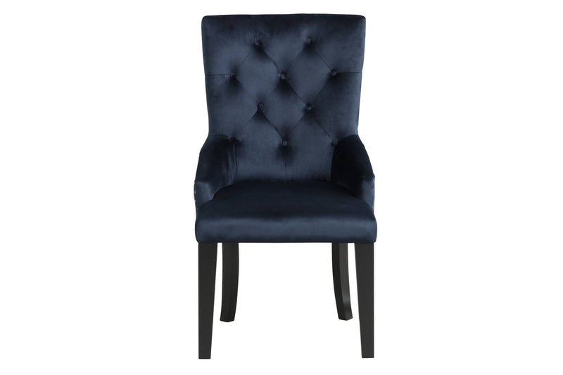 Varian II - Side Chair - Dark Navy