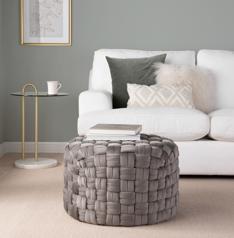 Braided - Versatile Round Ottoman