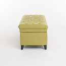 Juliana - Storage Ottoman With Birch Legs