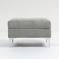 Modular Sectional Sofa Square Storage Ottoman