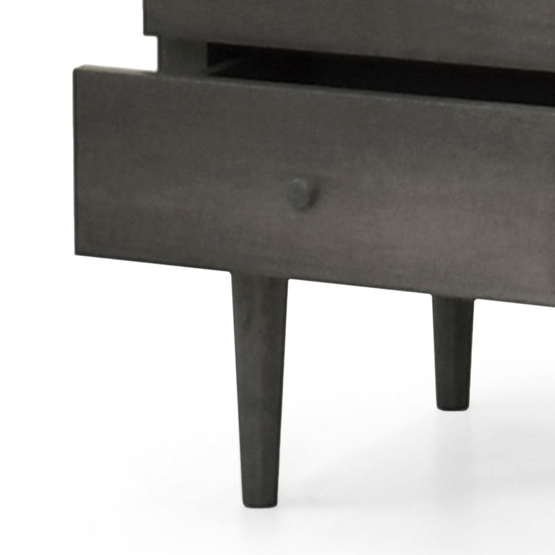 Nystrom - Mid Century Modern 2 Drawer Nightstand