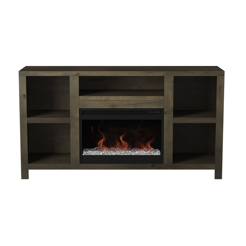 Joshua Creek - Electric Fireplace TV Stand For TVs Up To 70" - Barnwood