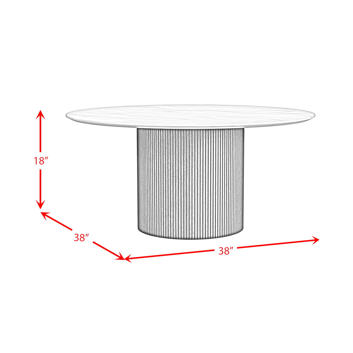 Sylvie Occasional Table Set in Dark Brown by Elements International, view 18