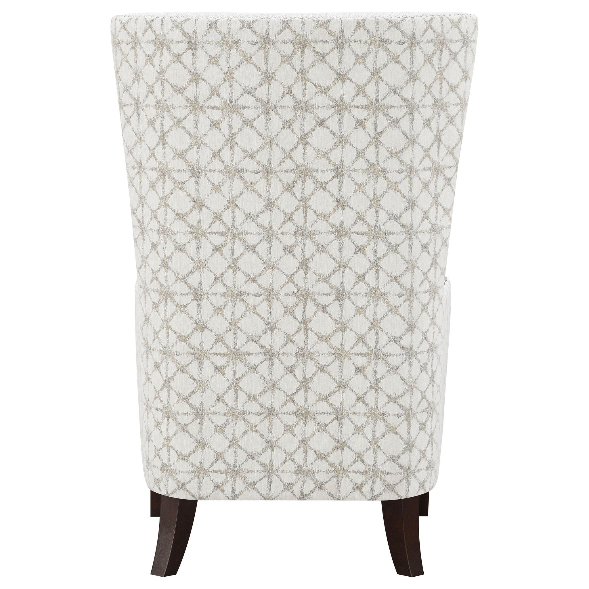 Pippin Upholstered High Wingback Accent Chair Latte - Atlantic Fine Furniture Melbourne FL