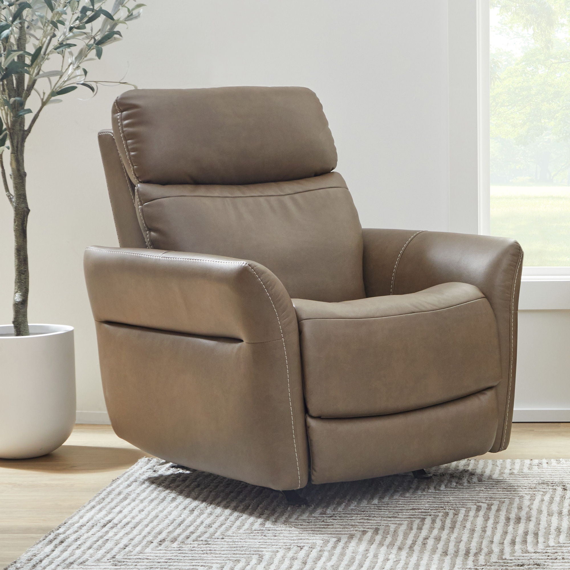 Artemis - Power Rocking Recliner With Power Headrest, Lumbar, Heat & Massage