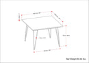 Hunter - Square Tabletop Dining Table