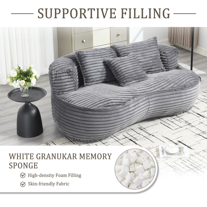 Bean Bag, Lazy Sofa Comfort Lounger High Back Chair