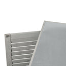 Potting Bench With Storage Cabinet And Metal Table Top For Outdoor