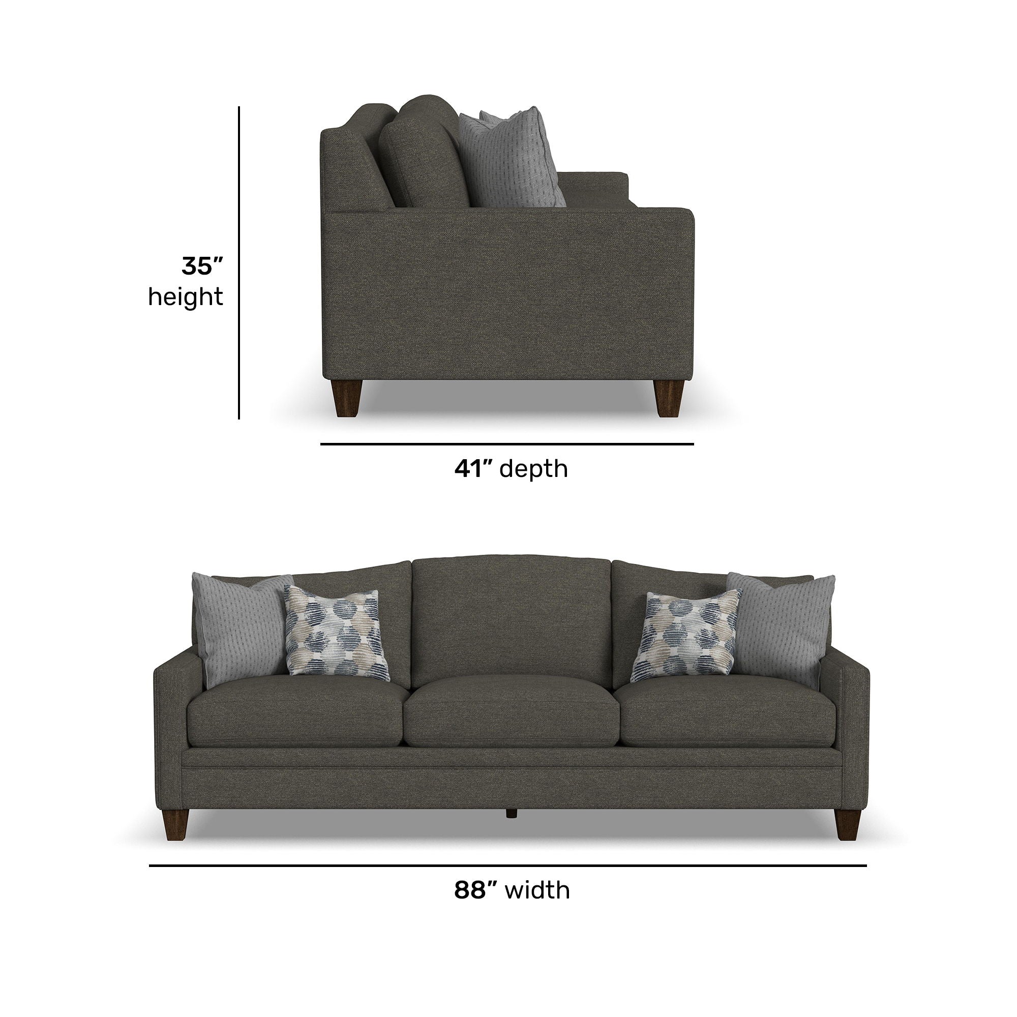 Lottie - Fabric Sofa