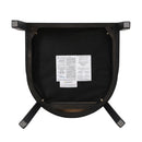 Contemporary Dining Chair Set With Rattan Backrest