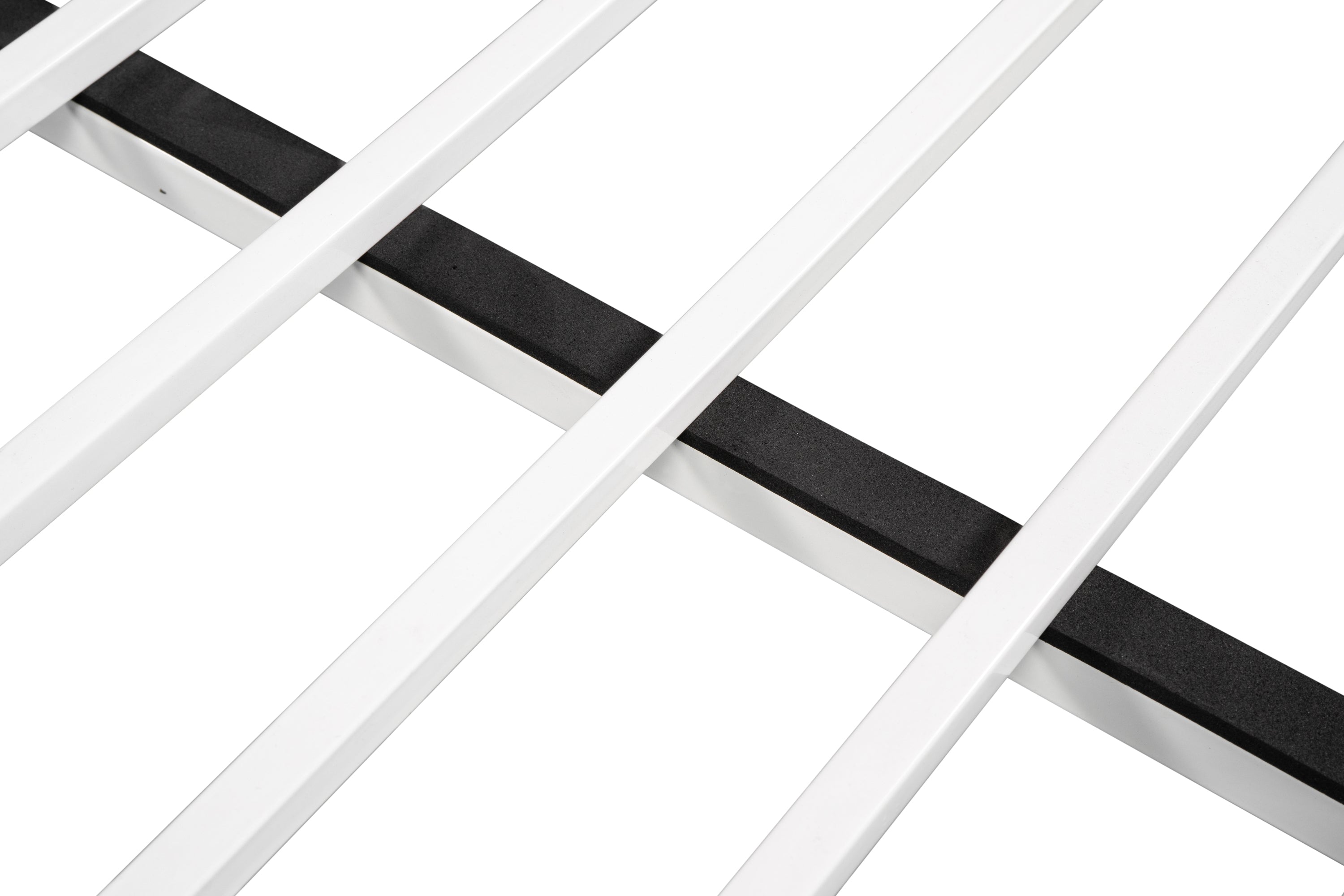 Metal Twin over Twin Bunk Bed/ Heavy-duty Sturdy Metal/ Noise Reduced Design/ Safety Guardrail/ 2 Side Ladders/ CPC Certified/ No Box Spring Needed