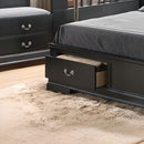 Louis Phillipe - Storage Bed