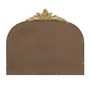 Arched Wall Mirror With Metal Frame, Wall Mirror For Living Room