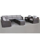 Stylish Sofa Seating Group With Cushions Perfect For Outdoor Gatherings