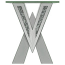 Taffeta - Mirrored Coffee Table Set