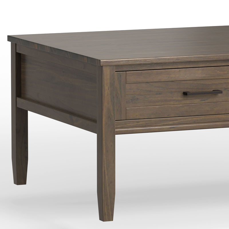 Ela - Lift Top Coffee Table - Smoky Brown