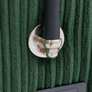 Single Sofa Couch With Storage Space, Movable Ottoman, USB Ports, Cup Holders, Phone Holder