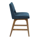 Boomerang - Dining Counter Stool Cushion - Navy