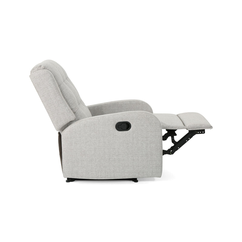 Wide - Manual Standard Recliner - Beige