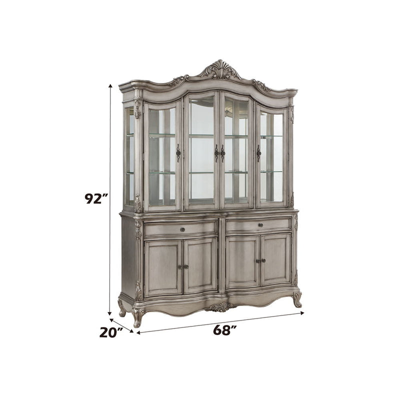 Ariadne - Hutch & Buffet - Antique Platinum