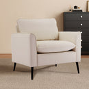 Nordic Retro Light Luxury Upholstered Sofa Chair