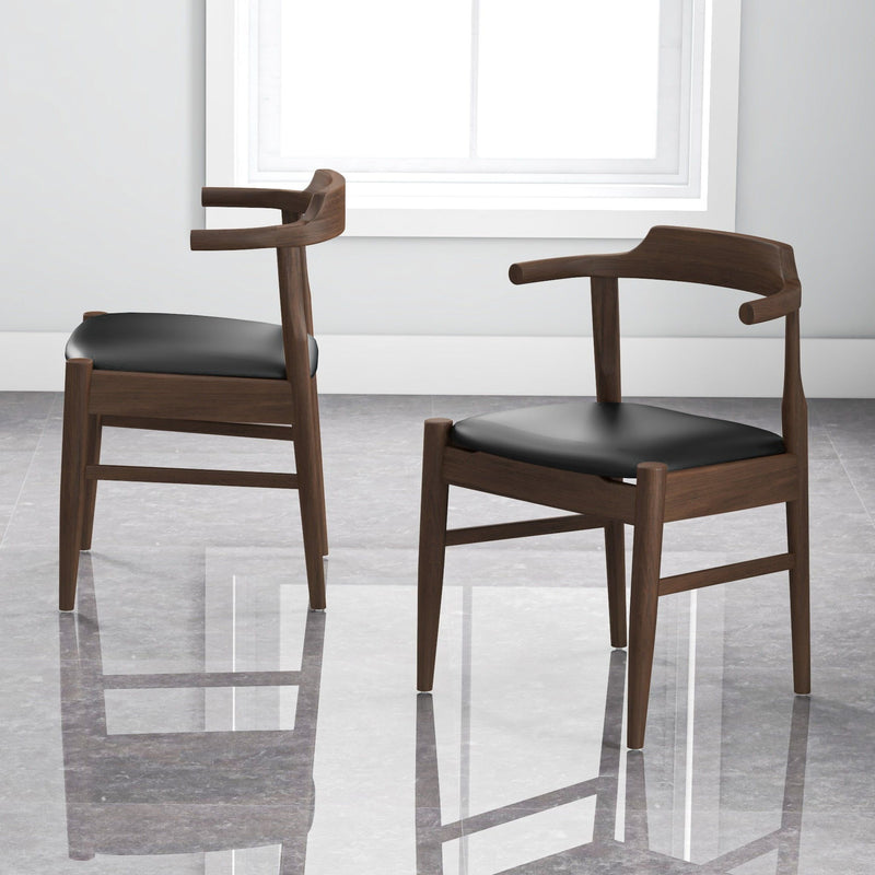 Leon - Mid-Century Modern Dining Chair (Set of 2)