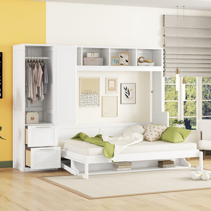 Murphy Wall Bed With Closet And Drawers