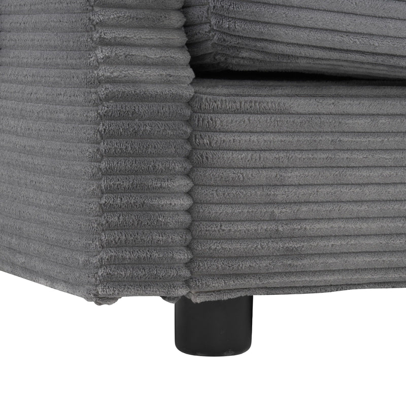 Modern Modular Sofa With Side Storage Pockets For Living Room