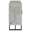 Abelardo - 3-Drawer Engineered Wood Cabinet - Weathered Oak