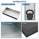 Stainless Steel Shower Niche With Seamless Design For Bathroom Storage