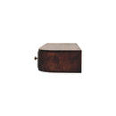 Lunar - Floating Console With 2 Drawer - Chestnut