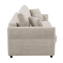 Haran - Sofa With Sleeper - Beige Fabric