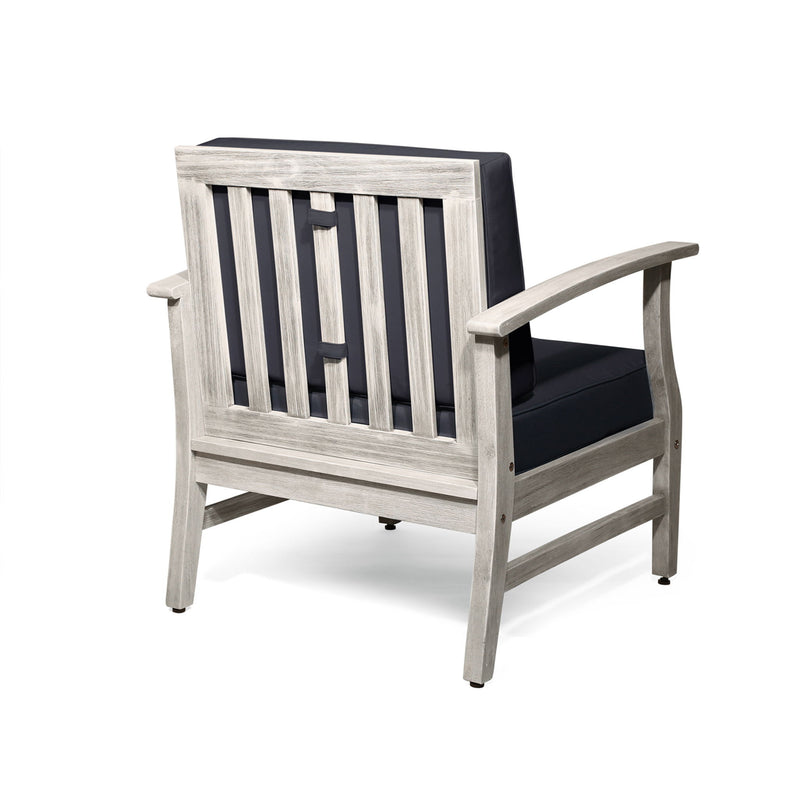 Perla - Contemporary Club Chair With Water Resistant Cushionі