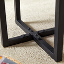 Perfectly Integrating Modern And Scandinavian Styles Double Deck Coffee Table - Walnut