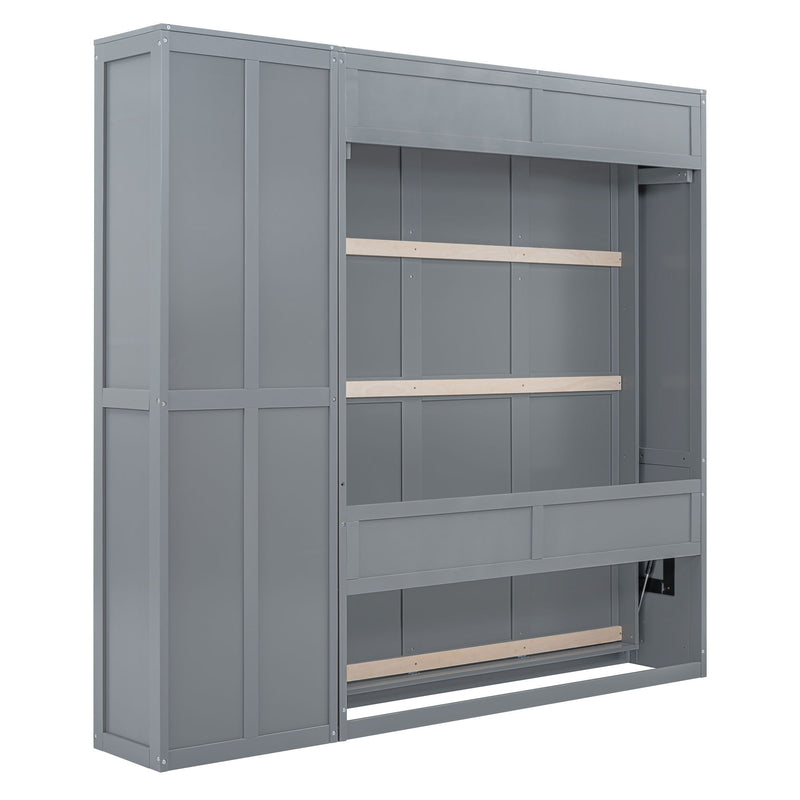 Murphy Wall Bed With Shelves