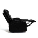 Large Size Electric Power Lift Recliner Chair Sofa With 8 Point Vibration Massage And Lumbar Heat