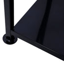 Decorative Firewood Storage Log Rack Holder For Outdoor Indoor Fireplace Fireplace Storage Log Rack Holder Wood Storage Logs Holder Fireside Holders - Black