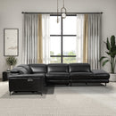 Zander - Reclining Sectional Sofa - Black