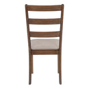 Dining Chair, Side, Upholstered For Dining Room, Transitional (Set of 2) - Beige
