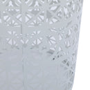 Modern Iron Solar Side Table With Built - In Light