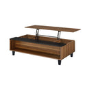 Avala - Coffee Table - Walnut & Black - Atlantic Fine Furniture Inc