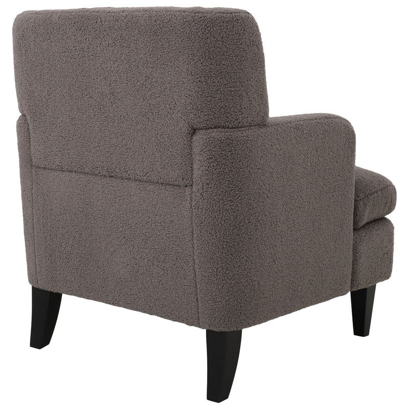 Upholstered Accent Chair Tufted Armchair For Living Room And Bedroom